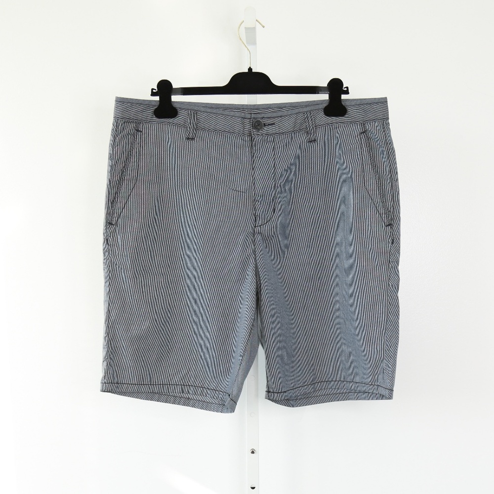 John Varvatos Pinstripe Shorts